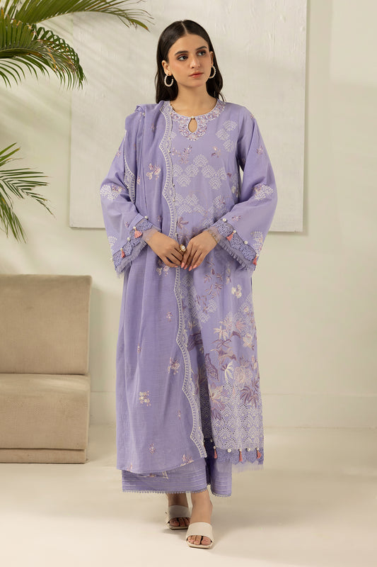 Embroidered Shirt Shalwar Dupatta - 0516
