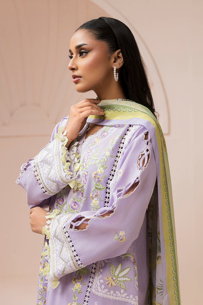 Embroidered Shirt Shalwar Dupatta - 0517