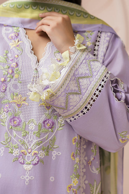 Embroidered Shirt Shalwar Dupatta - 0517