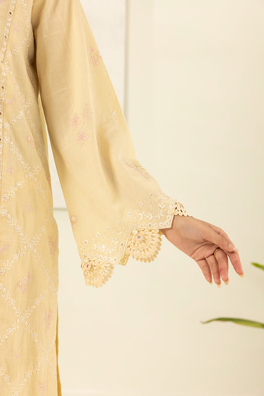 Embroidered Shirt Shalwar Dupatta - 0518