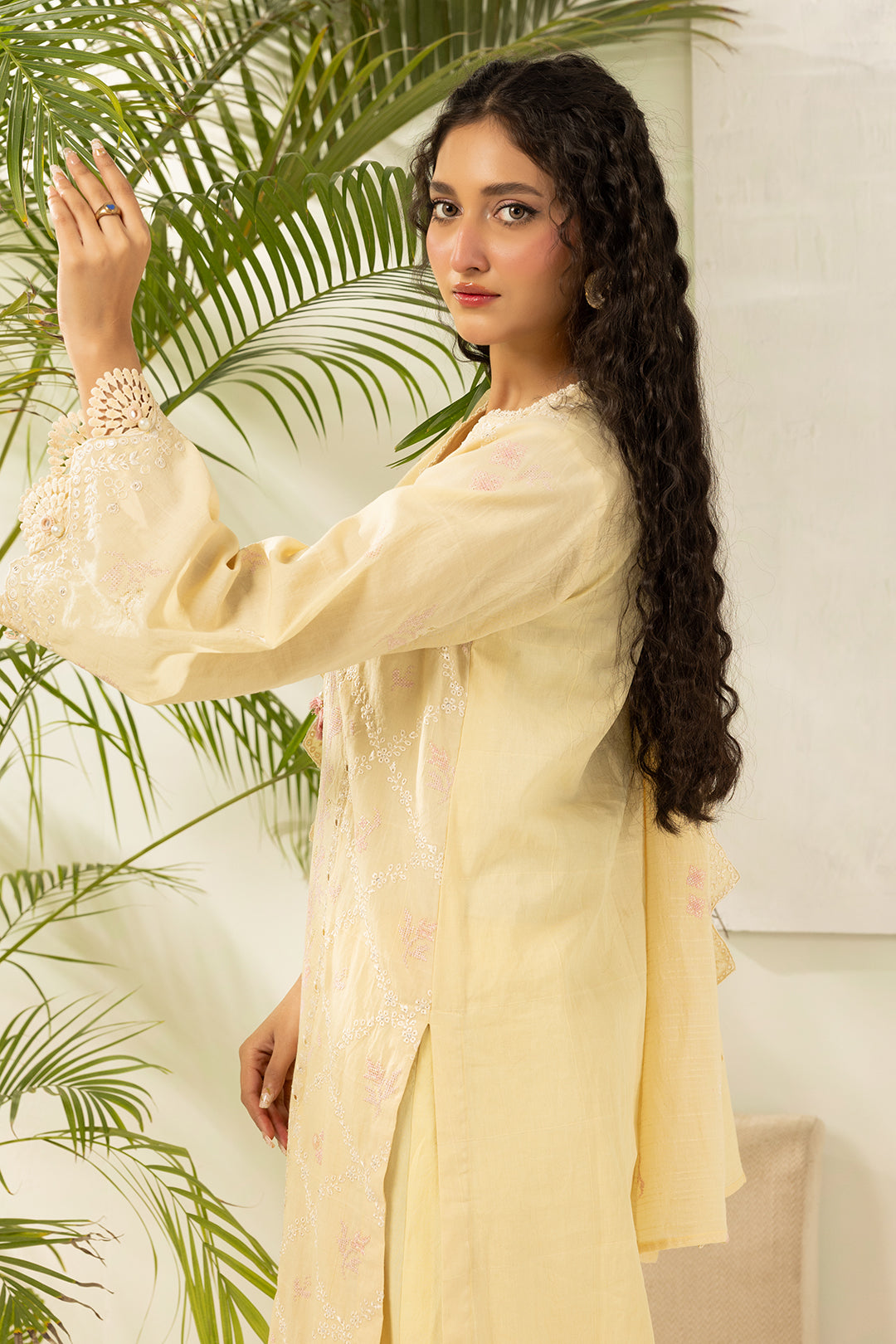 Embroidered Shirt Shalwar Dupatta - 0518