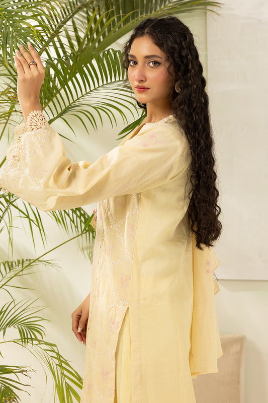 Embroidered Shirt Shalwar Dupatta - 0518