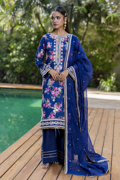 Embroidered Shirt Shalwar Dupatta - 0519