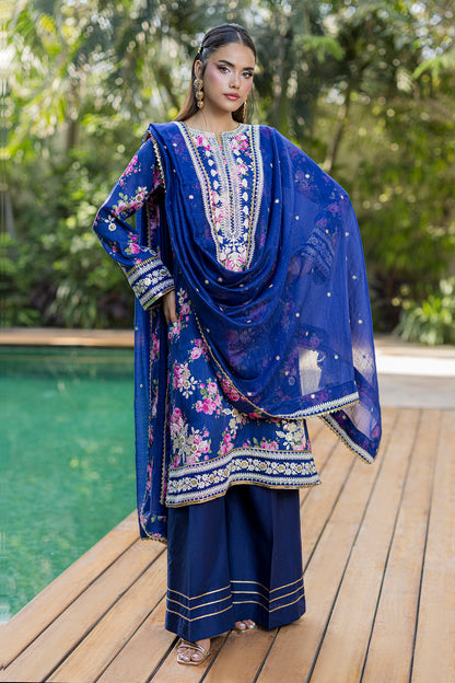 Embroidered Shirt Shalwar Dupatta - 0519