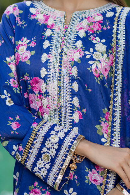 Embroidered Shirt Shalwar Dupatta - 0519