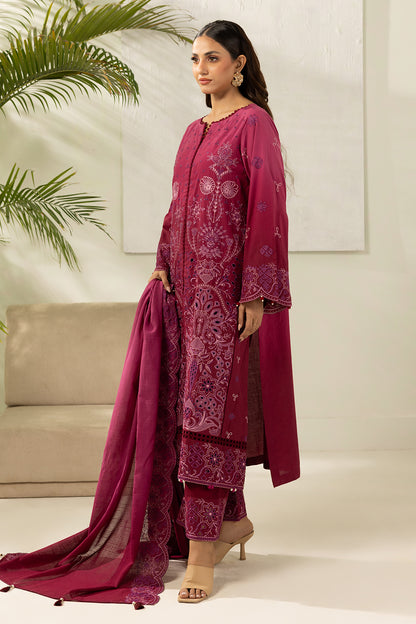 Embroidered Shirt Shalwar Dupatta - 0520
