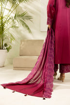 Embroidered Shirt Shalwar Dupatta - 0520