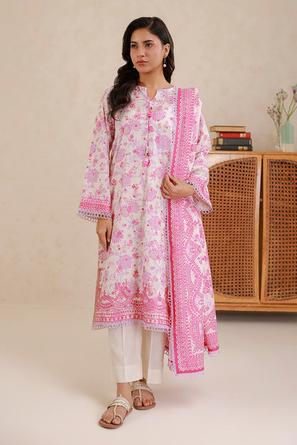Embroidered Shirt Shalwar Dupatta - 0561