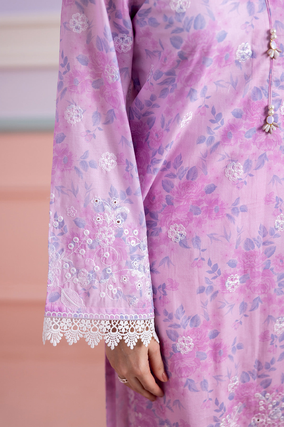 Embroidered Shirt Shalwar Dupatta - 0567