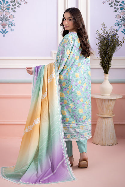 Embroidered Shirt Shalwar Dupatta - 0569