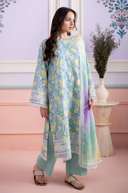 Embroidered Shirt Shalwar Dupatta - 0569
