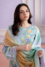Embroidered Shirt Shalwar Dupatta - 0569