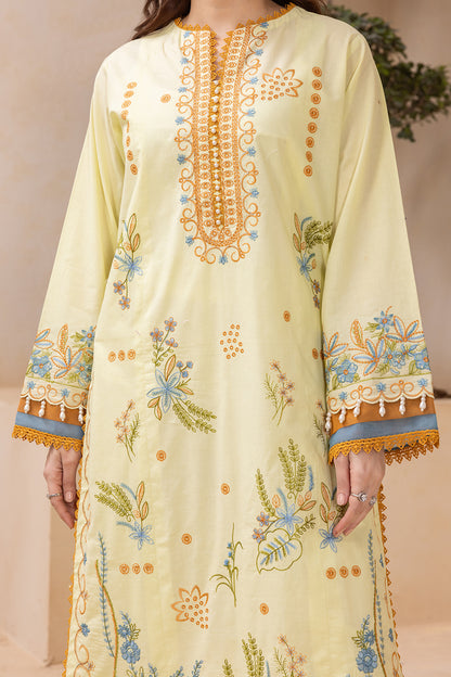 Embroidered Shirt Shalwar Dupatta - 0570