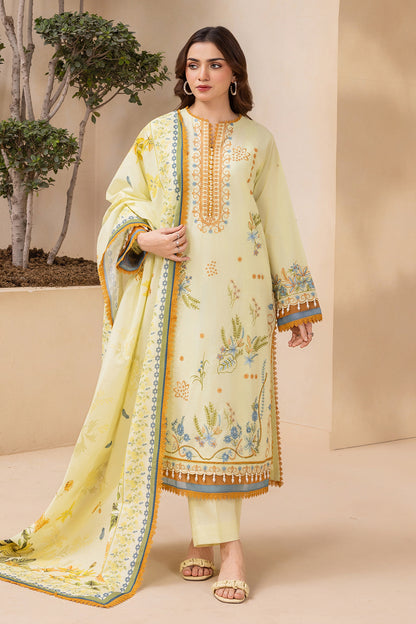 Embroidered Shirt Shalwar Dupatta - 0570