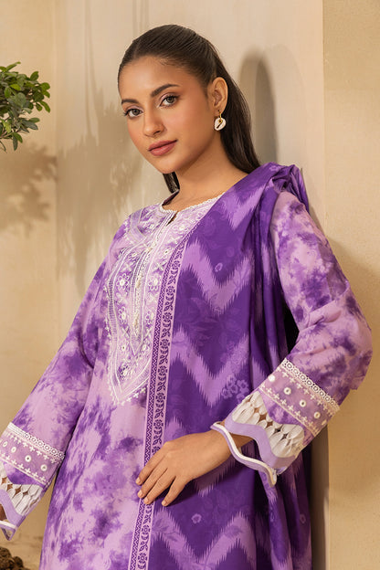 Embroidered Shirt Shalwar Dupatta - 0571