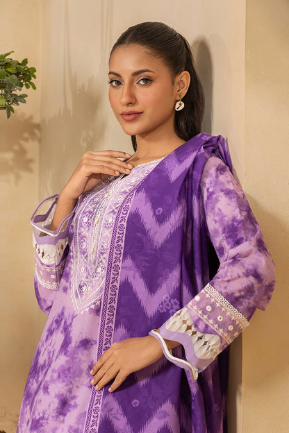 Embroidered Shirt Shalwar Dupatta - 0571