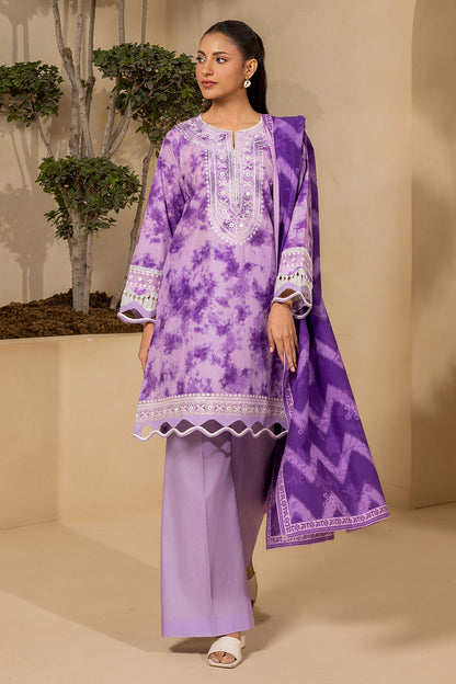 Embroidered Shirt Shalwar Dupatta - 0571