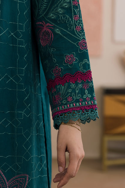Embroidered Shirt Shalwar Dupatta - 0573