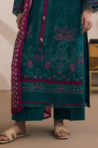 Embroidered Shirt Shalwar Dupatta - 0573