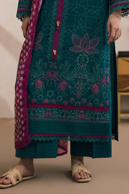 Embroidered Shirt Shalwar Dupatta - 0573