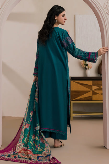 Embroidered Shirt Shalwar Dupatta - 0573
