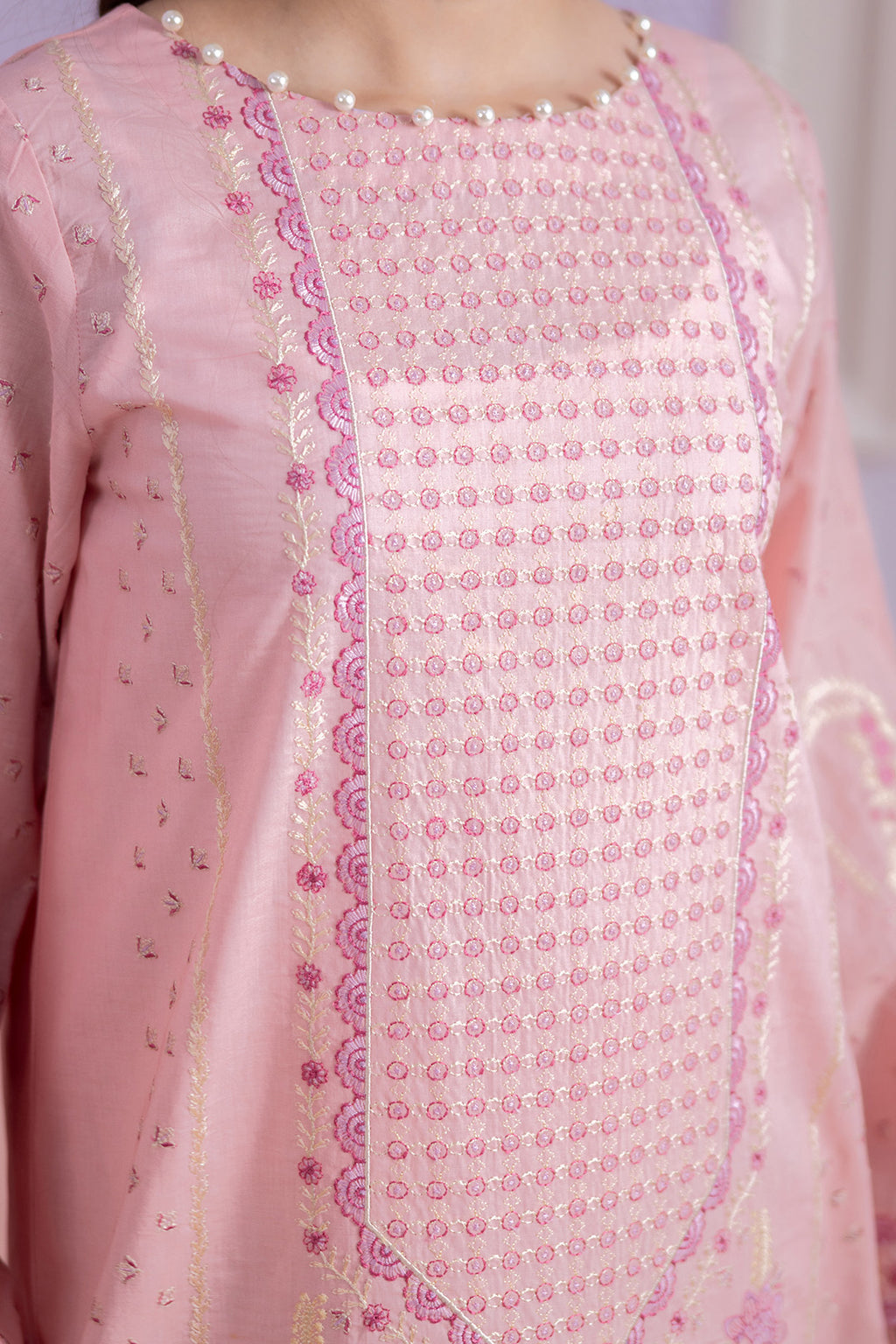 Embroidered Shirt Shalwar Dupatta - 0575