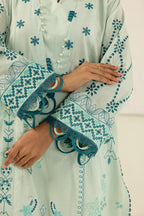 Embroidered Shirt Shalwar Dupatta - 0576