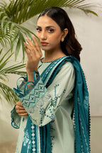 Embroidered Shirt Shalwar Dupatta - 0576