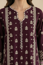 Embroidered Shirt Shalwar Dupatta - 0577