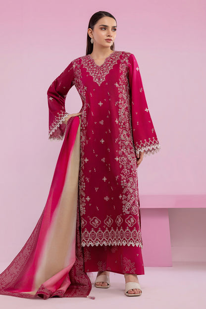 Embroidered Shirt Shalwar Dupatta - 0578