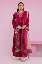 Embroidered Shirt Shalwar Dupatta - 0578