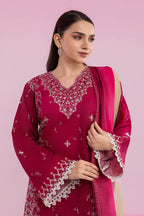 Embroidered Shirt Shalwar Dupatta - 0578