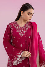 Embroidered Shirt Shalwar Dupatta - 0578