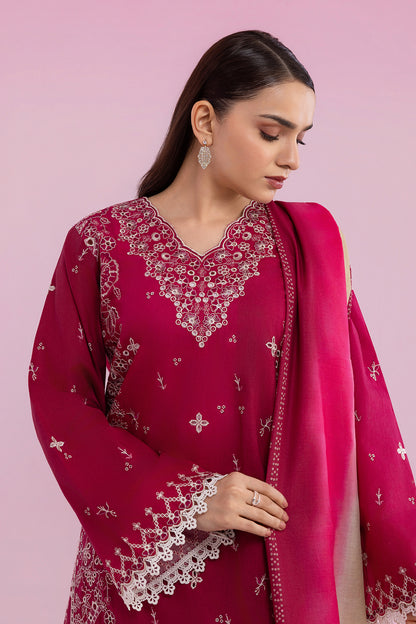 Embroidered Shirt Shalwar Dupatta - 0578