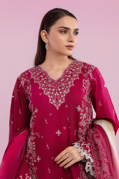 Embroidered Shirt Shalwar Dupatta - 0578