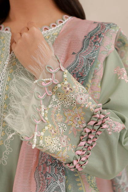 Embroidered Shirt Shalwar Dupatta - 0579