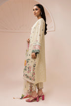 Embroidered Shirt Shalwar Dupatta - 0580