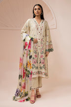 Embroidered Shirt Shalwar Dupatta - 0580