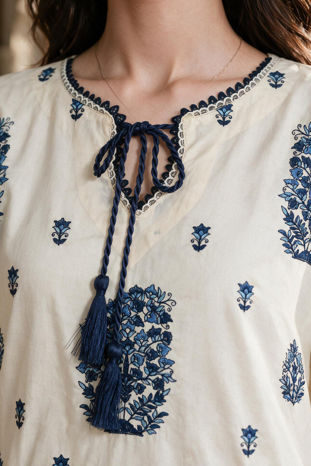 Embroidered Shirt Shalwar Dupatta - 0581