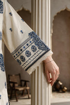Embroidered Shirt Shalwar Dupatta - 0581