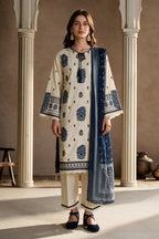 Embroidered Shirt Shalwar Dupatta - 0581