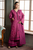 Embroidered Shirt Shalwar Dupatta - 0584