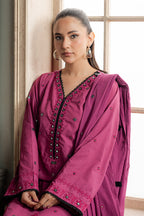 Embroidered Shirt Shalwar Dupatta - 0584