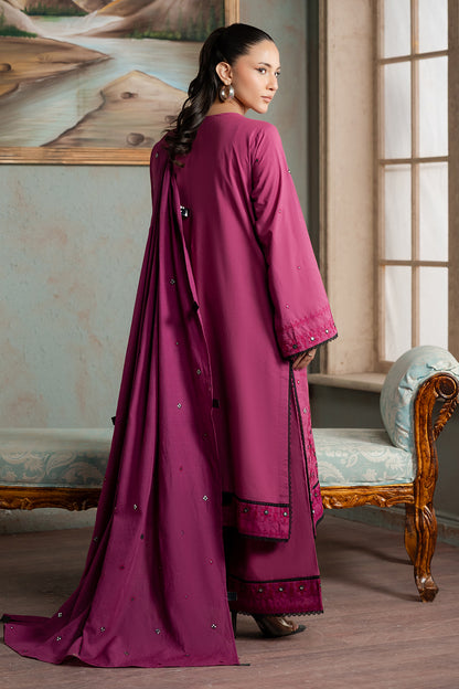 Embroidered Shirt Shalwar Dupatta - 0584