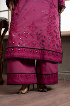 Embroidered Shirt Shalwar Dupatta - 0584