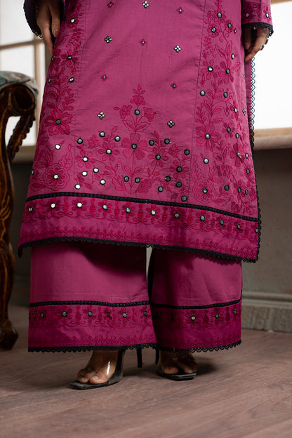 Embroidered Shirt Shalwar Dupatta - 0584