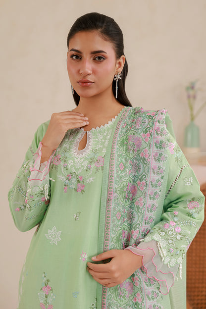 Embroidered Shirt Shalwar Dupatta - 0585