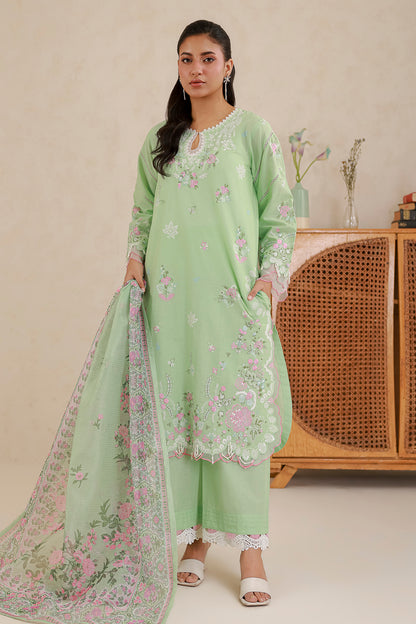 Embroidered Shirt Shalwar Dupatta - 0585