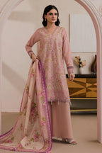 Embroidered Shirt Shalwar Dupatta - 0587