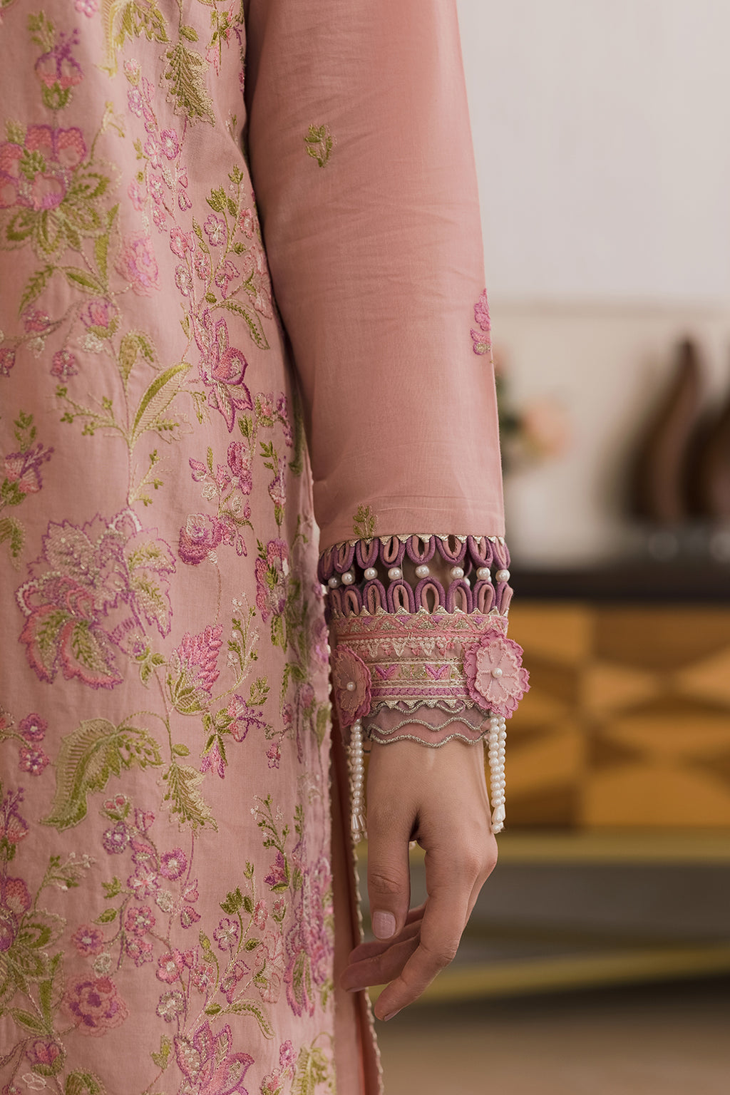 Embroidered Shirt Shalwar Dupatta - 0587